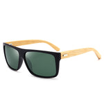 RBRARE Men's Goggle Driving Sunglasses Men Classic Bamboo Leg Sun Glasses For Men High Quality Outdoor UV400 Gafas De Sol Mujer