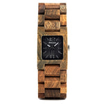 BOBO BIRD 25mm Small Women Watches Wooden Quartz Wrist Watch Timepieces Best Girlfriend Gifts Relogio Feminino in wood Box