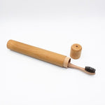 1 Pcs Natural Bamboo Toothbrush Bamboo Tube 8.3 inch For Toothbrush Eco Case Hand made Toothbrush accessories